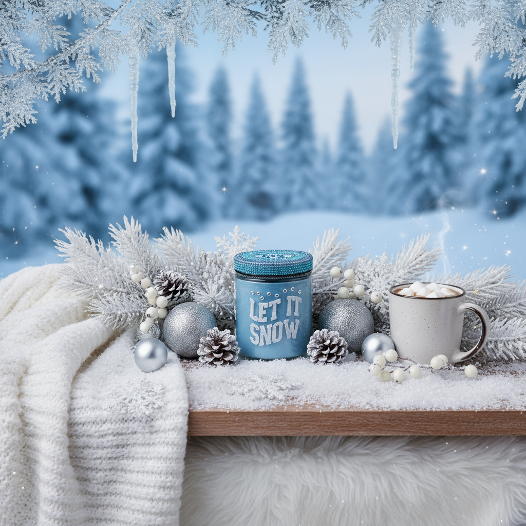 Teaser Image - Let It Snow Candle