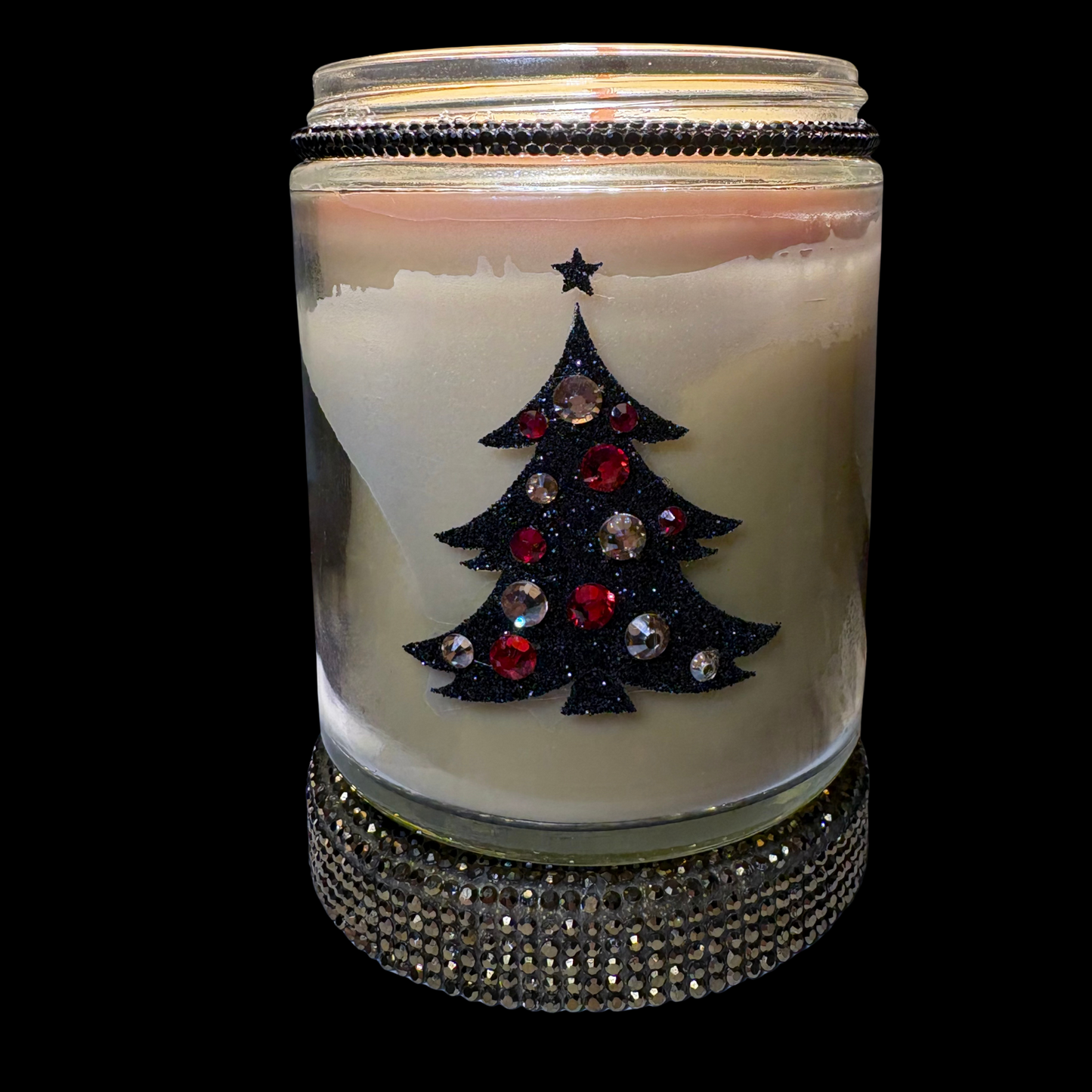 Arabian Wood Christmas Candle - Exotic Holiday Luxury
