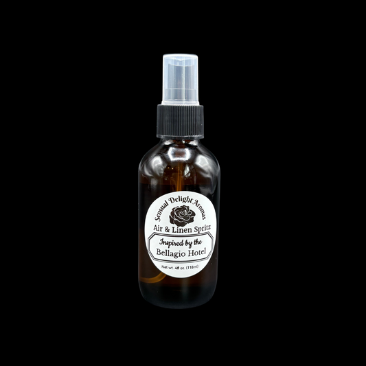 Bellagio Air & Linen Spritz - Luxury Hotel Inspired Room & Fabric Spray (4oz)| Sensual Delight Aromas