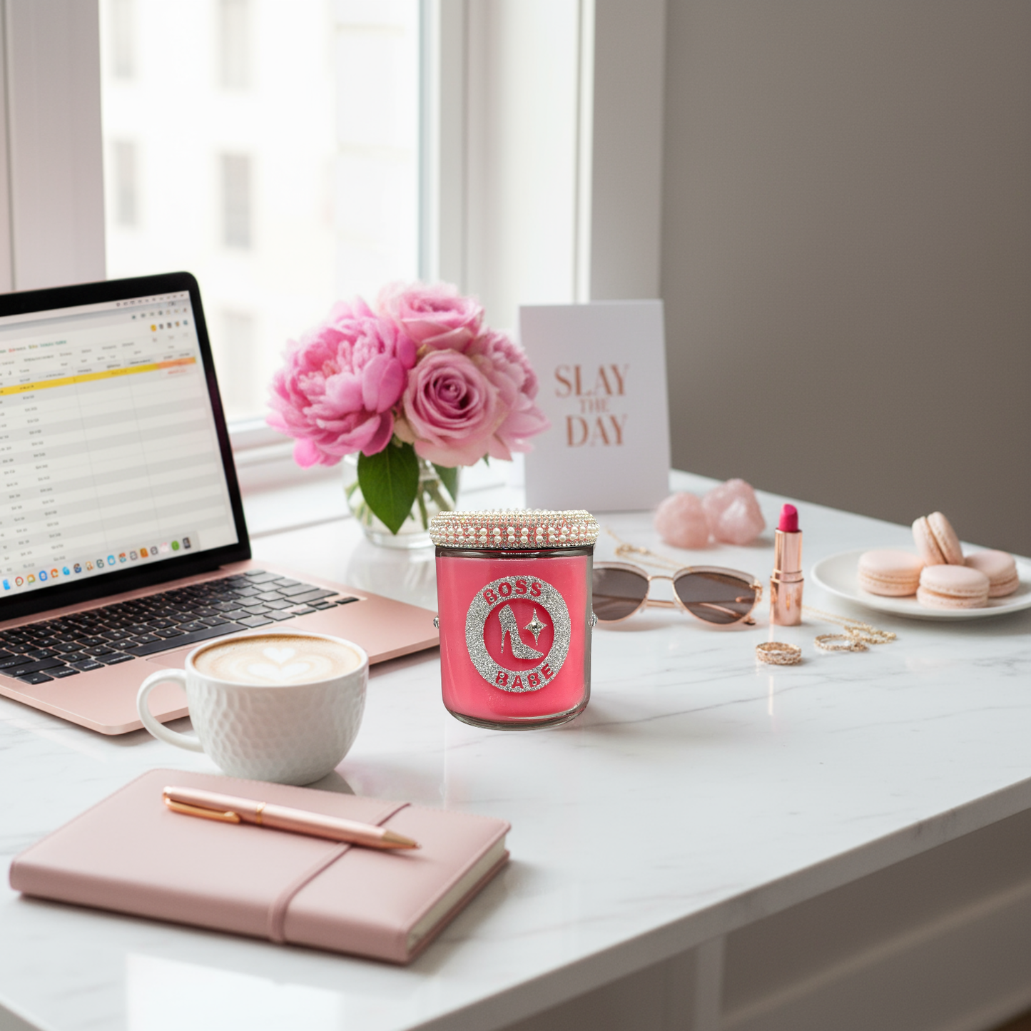 Boss Babe Candle - Successful Woman Power