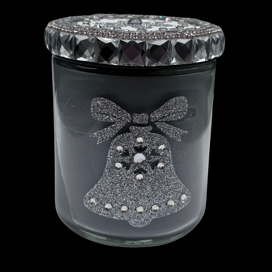 Bell of the Ball Christmas Candle -  Holiday Glamour & Elegance