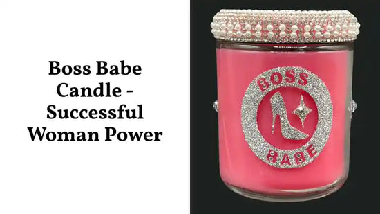 Boss Babe Candle - Successful Woman Power by@Outfy