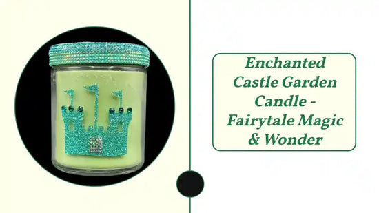 Enchanted Castle Garden Candle - Fairytale Magic &amp; Wonder by@Outfy