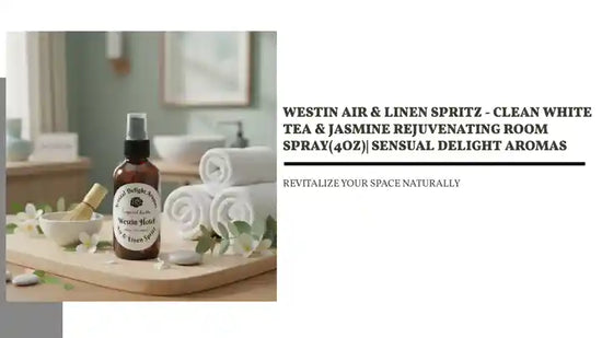 Westin Air &amp; Linen Spritz - Clean White Tea &amp; Jasmine Rejuvenating Room Spray(4oz)| Sensual Delight Aromas by@Outfy